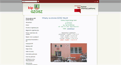 Desktop Screenshot of gzosz.walim.pl